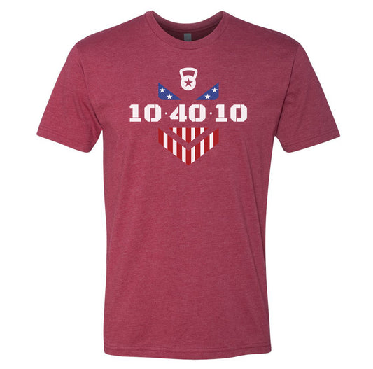 10.40.10 Fitness Chest Logo Tee