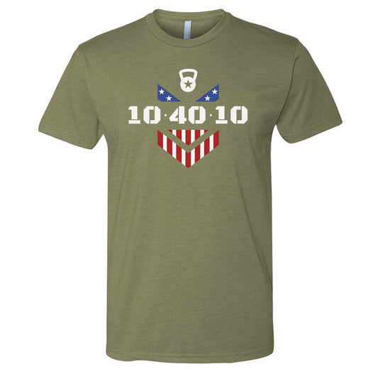 10.40.10 Fitness Chest Logo Tee