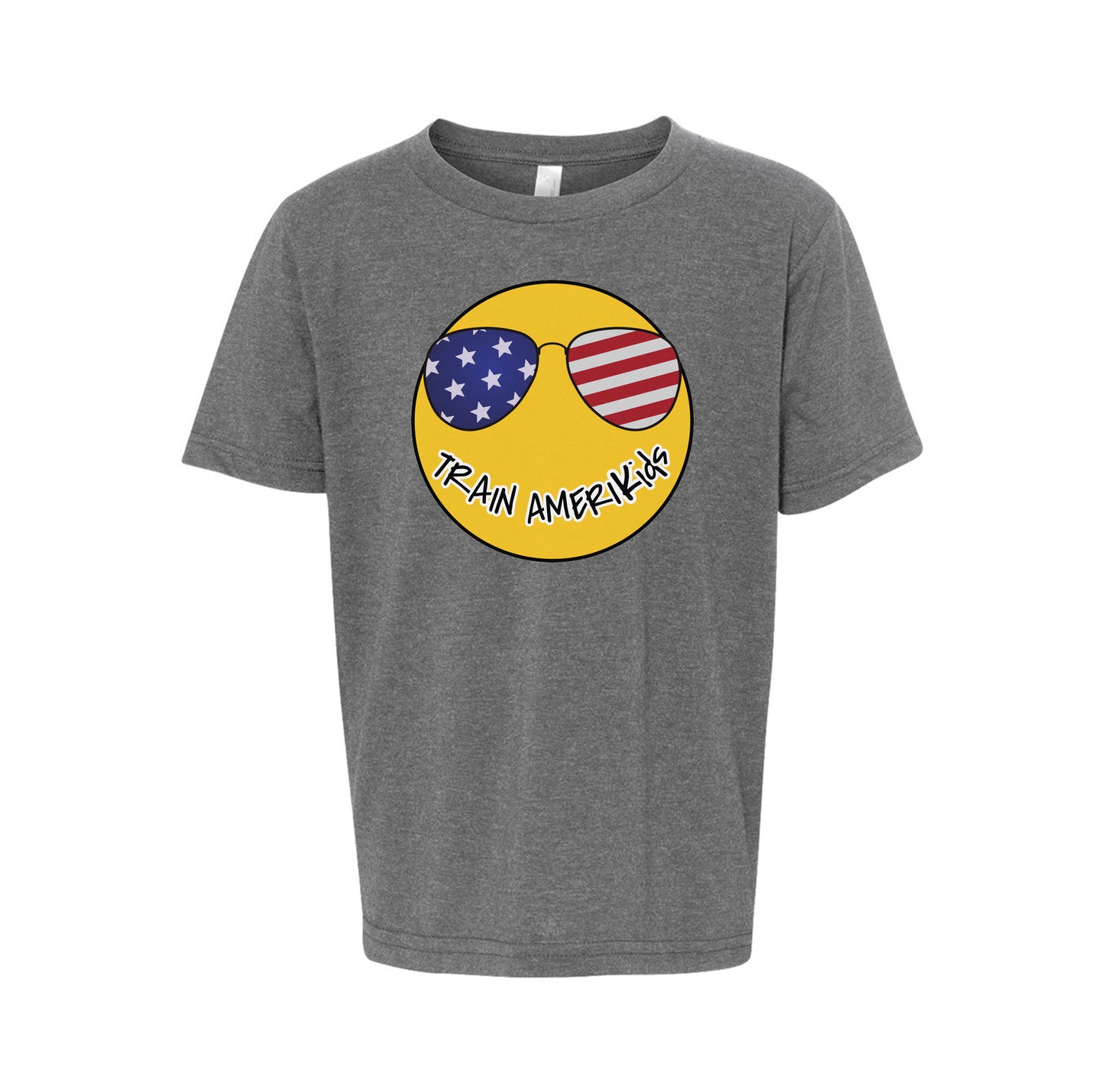 Train American Kids Tee