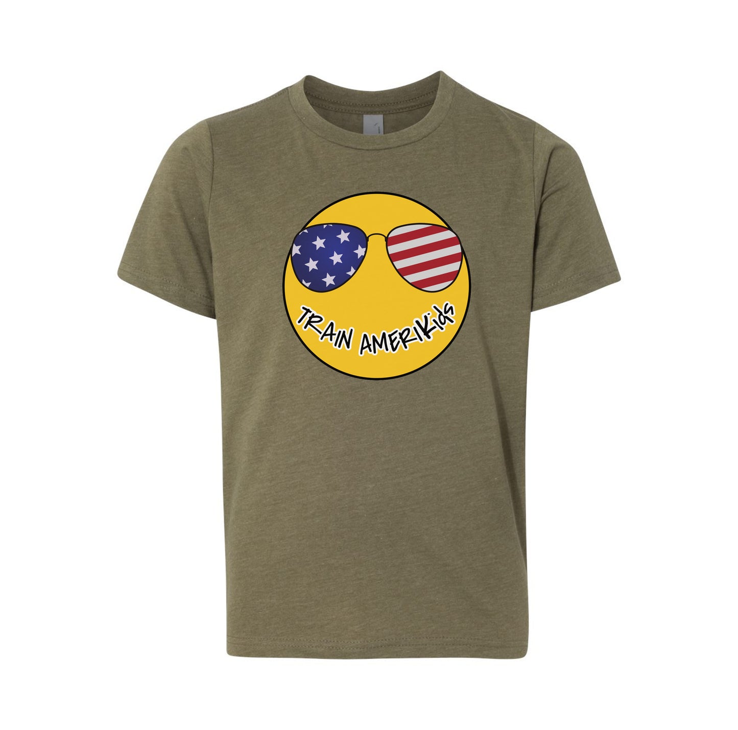 Train American Kids Tee