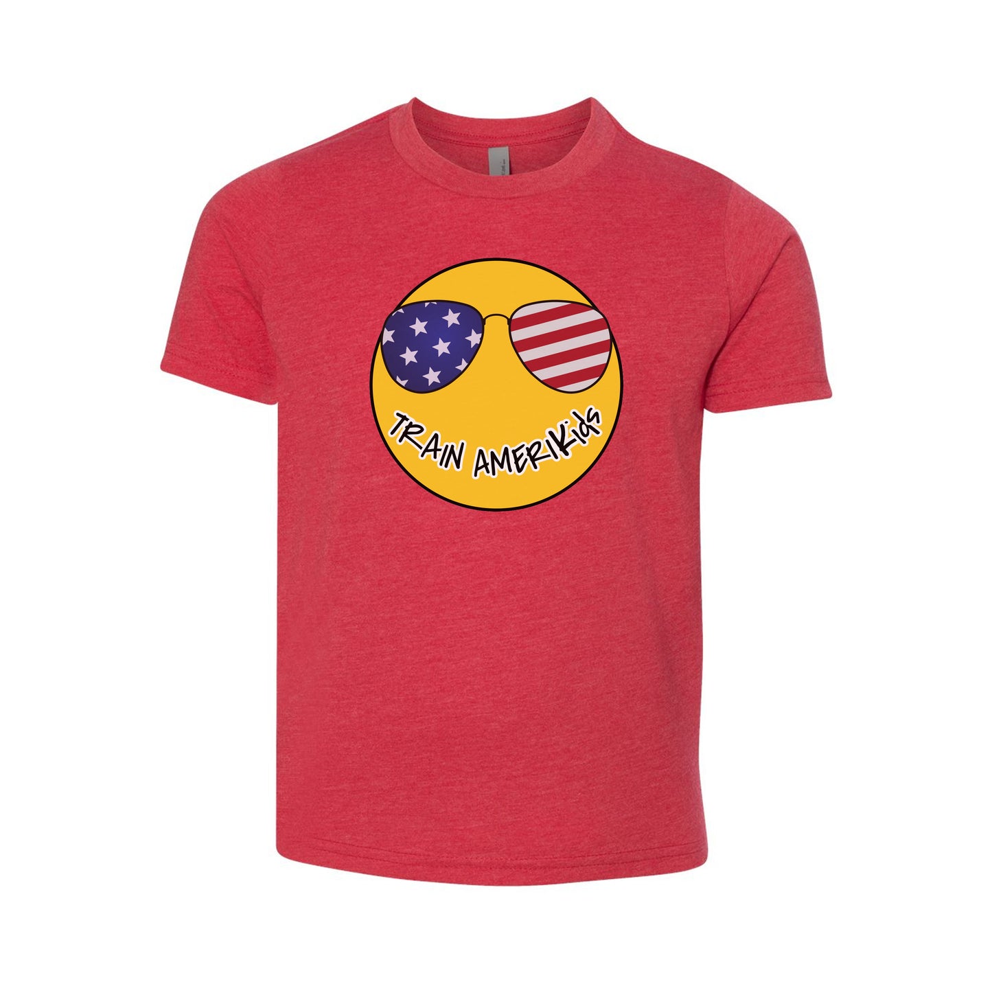 Train American Kids Tee
